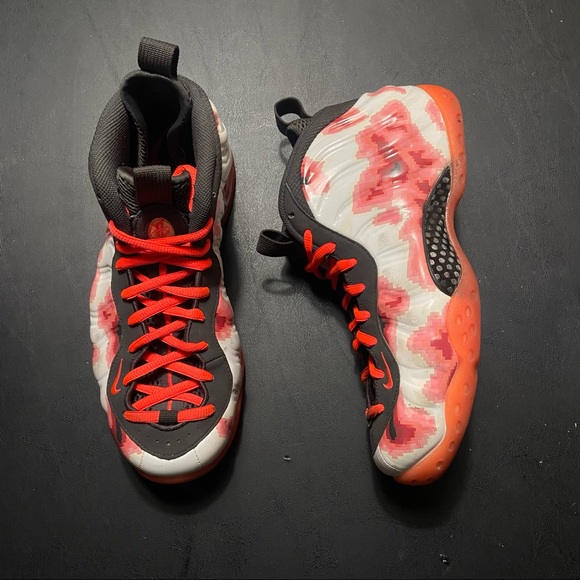 air foamposite one prm atomic red